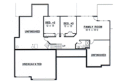 Mediterranean Style House Plan - 3 Beds 3 Baths 2931 Sq/Ft Plan #67-212 