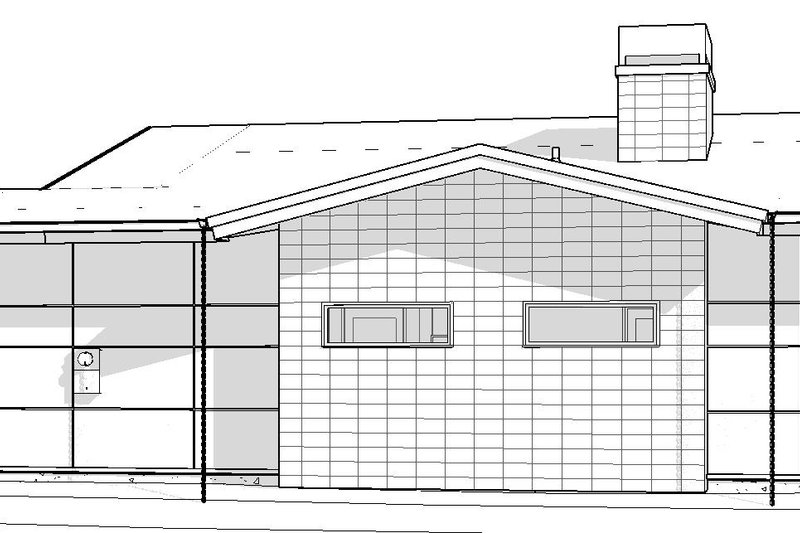 Dream House Plan - Exterior - Other Elevation 3 for Modern House Plan #895-171 - 4 bed, 3.5 bath