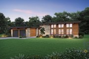 Contemporary Style House Plan - 3 Beds 2.5 Baths 2049 Sq/Ft Plan #48-1149 