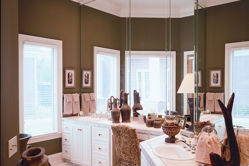 Architectural House Design - Interior - Master Bathroom for Classical House Plan #45-626 - 4 bed, 4.5 bath