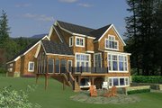 Country Style House Plan - 4 Beds 3.5 Baths 3621 Sq/Ft Plan #51-554 