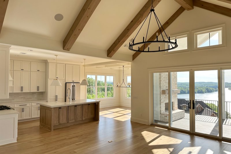 Architectural House Design - Interior - Family Room 2 for Craftsman House Plan #437-143 - 4 bed, 3.5 bath