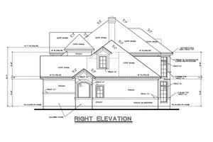 Exterior - Other Elevation 1 for Mediterranean House Plan #20-256 - 3 bed, 3 bath