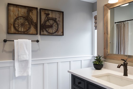 Upstairs Bathroom - 4900 square foot Colonial home