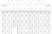 Colonial Style House Plan - 1 Beds 1 Baths 789 Sq/Ft Plan #932-1152 