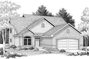 Traditional Exterior - Front Elevation Plan #70-603