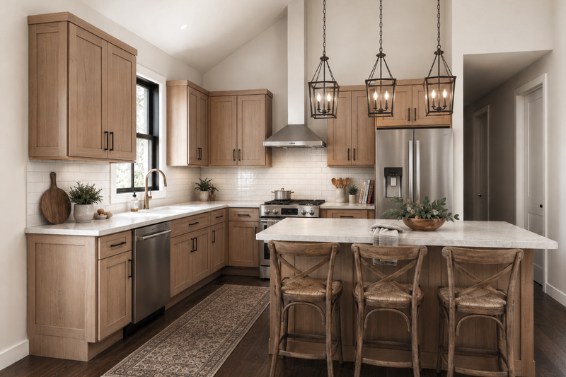 House Blueprint - Interior - Kitchen for Farmhouse House Plan #48-1224 - 3 bed, 2 bath