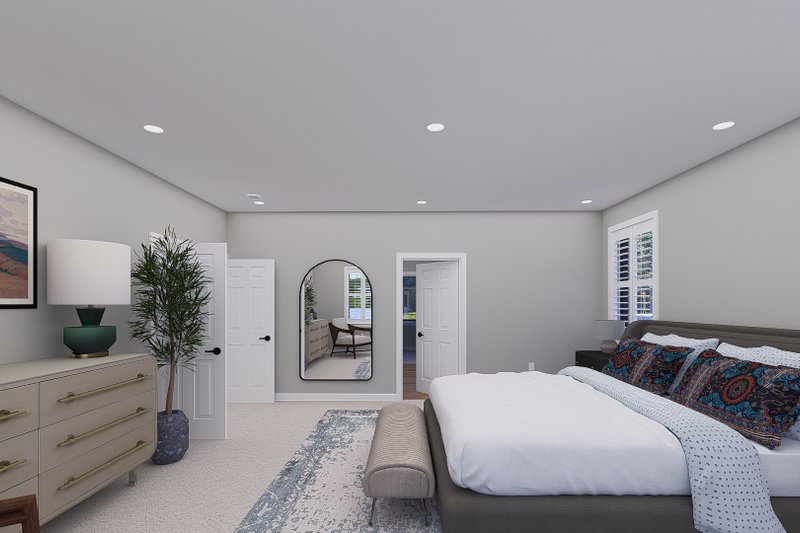 Home Plan - Interior - Master Bedroom 2 for Traditional House Plan #1060-269 - 3 bed, 2.5 bath