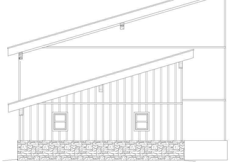 Dream House Plan - Exterior - Other Elevation 3 for Contemporary House Plan #932-920 - 4 bed, 2.5 bath