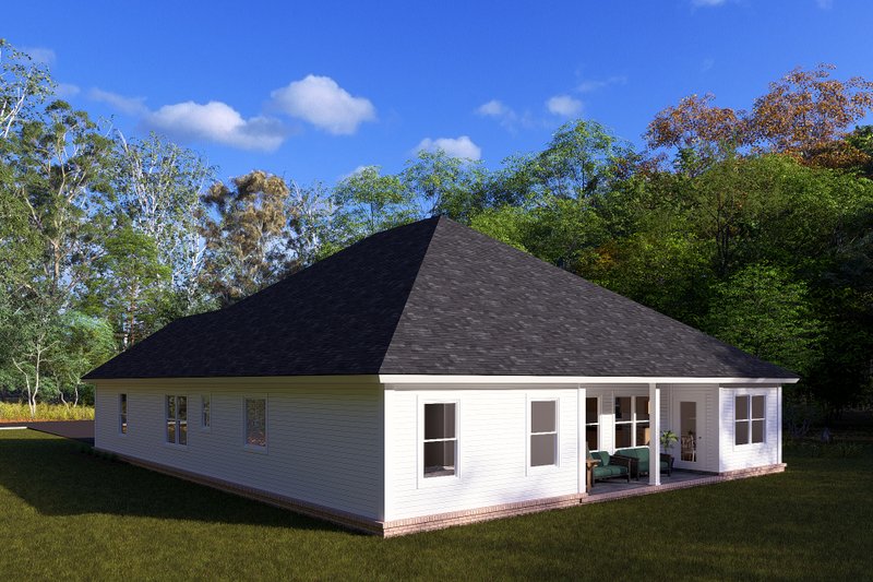 Dream House Plan - Exterior - Other Elevation 1 for Cottage House Plan #513-2174 - 4 bed, 3.5 bath