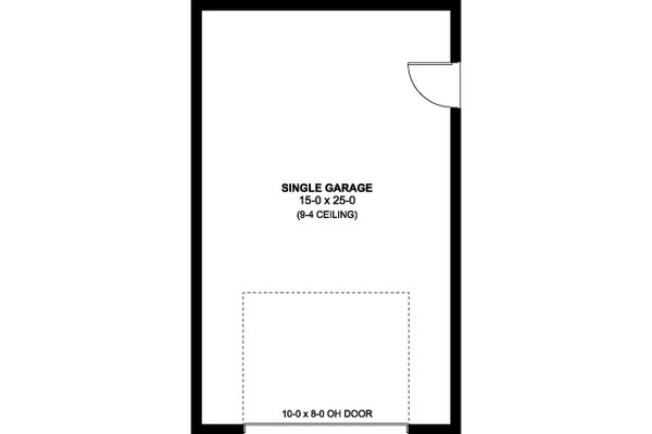 Dream House Plan - Floor Plan - Main Floor for Farmhouse House Plan #126-301, 0 bath
