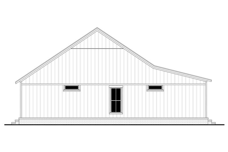 Architectural House Design - Exterior - Other Elevation for Farmhouse House Plan #430-328 - 3 bed, 2 bath