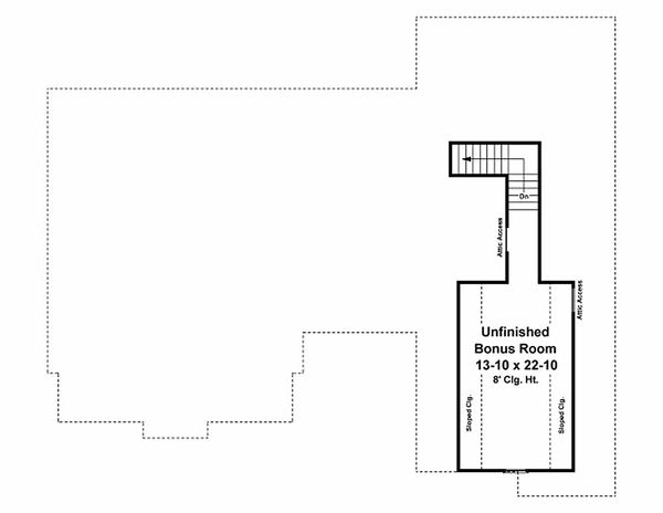 House Blueprint - Traditional Floor Plan - Other Floor Plan #21-348