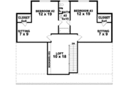 Farmhouse Style House Plan - 3 Beds 2.5 Baths 2400 Sq/Ft Plan #81-736 