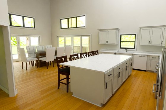 Interior - Kitchen for Barndominium House Plan #1109-27 - 3 bed, 2.5 bath