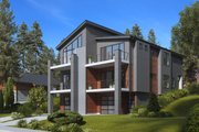 Contemporary Style House Plan - 6 Beds 6 Baths 3878 Sq/Ft Plan #1066-71 