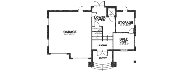 Traditional Floor Plan - Main Floor Plan #115-151