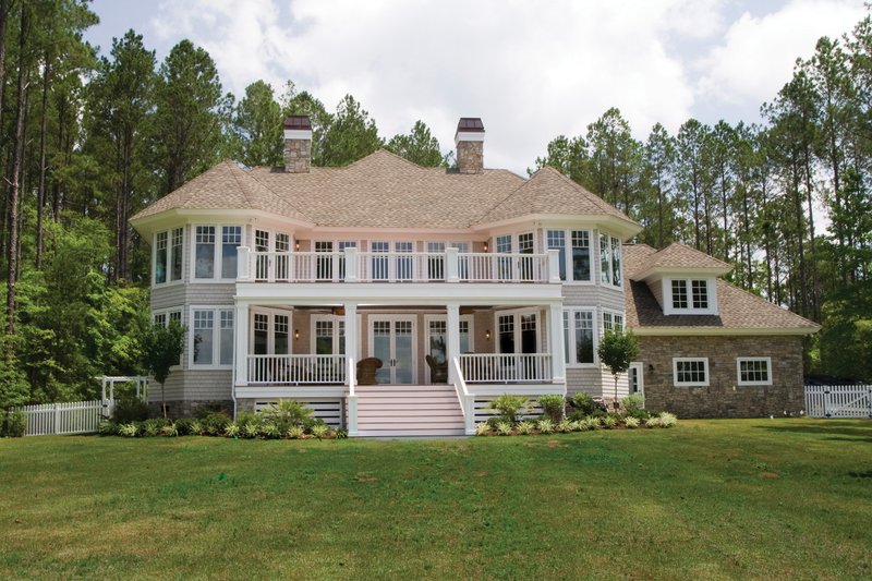 Dream House Plan - Exterior - Rear Elevation for Country House Plan #930-10 - 3 bed, 3.5 bath