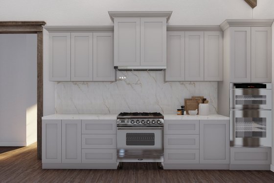 Interior - Kitchen 2 for Country House Plan #923-36 - 3 bed, 3.5 bath