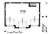 Craftsman Style House Plan - 2 Beds 2 Baths 1066 Sq/Ft Plan #921-16 