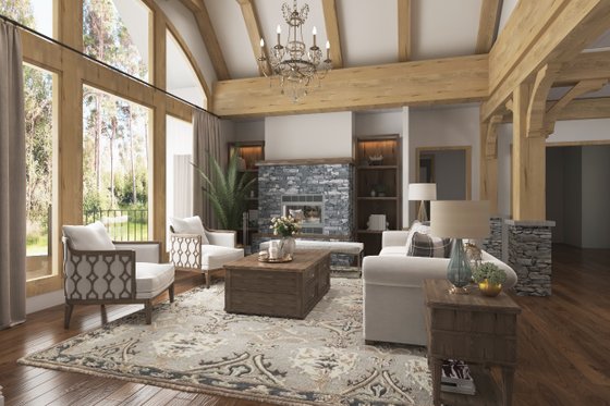 Interior - Other for Ranch House Plan #54-467 - 3 bed, 2.5 bath