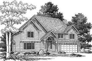 Traditional Exterior - Front Elevation Plan #334-109