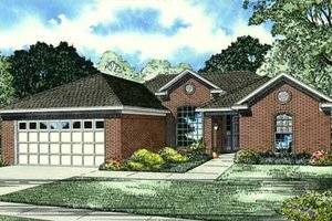 Traditional Exterior - Front Elevation Plan #17-2303