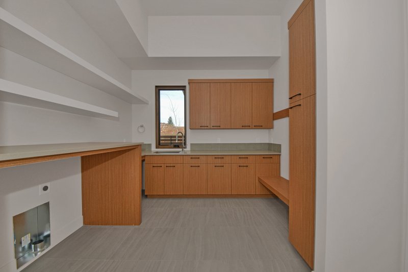 House Blueprint - Interior - Laundry for Contemporary House Plan #892-35 - 3 bed, 3.5 bath