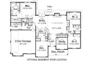 Farmhouse Style House Plan - 4 Beds 2.5 Baths 2093 Sq/Ft Plan #126-187 
