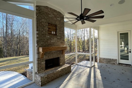 Exterior - Covered Porch 1 for Craftsman House Plan #437-111 - 4 bed, 3.5 bath