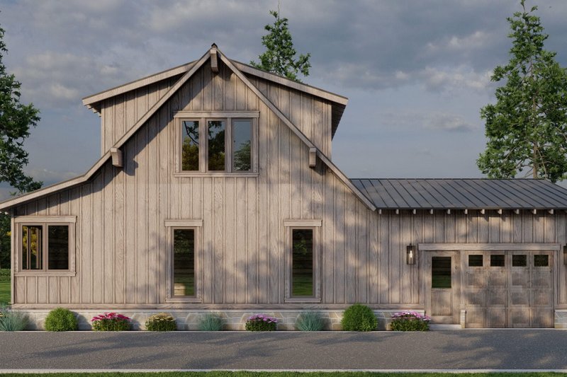 Dream House Plan - Exterior - Rear Elevation for Country House Plan #923-385 - 2 bed, 2 bath