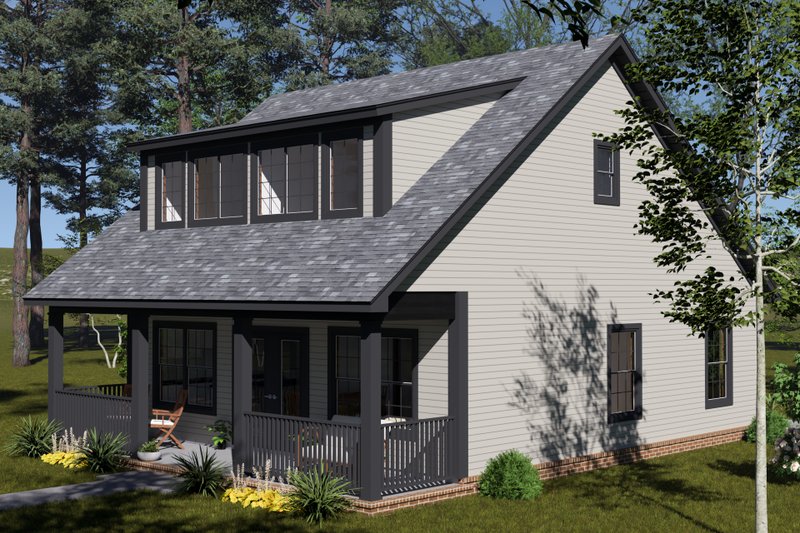 House Plan Design - Exterior - Other Elevation for Cottage House Plan #513-2396 - 3 bed, 2.5 bath