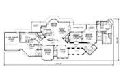 European Style House Plan - 4 Beds 5 Baths 4923 Sq/Ft Plan #65-432 