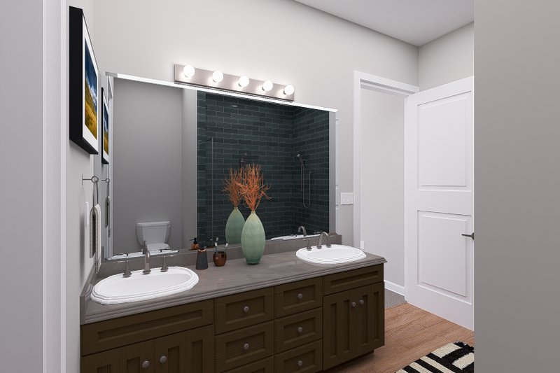 House Plan Design - Interior - Master Bathroom for Barndominium House Plan #1060-292 - 3 bed, 3.5 bath