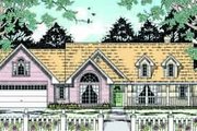 Traditional Style House Plan - 3 Beds 2 Baths 1880 Sq/Ft Plan #42-298 