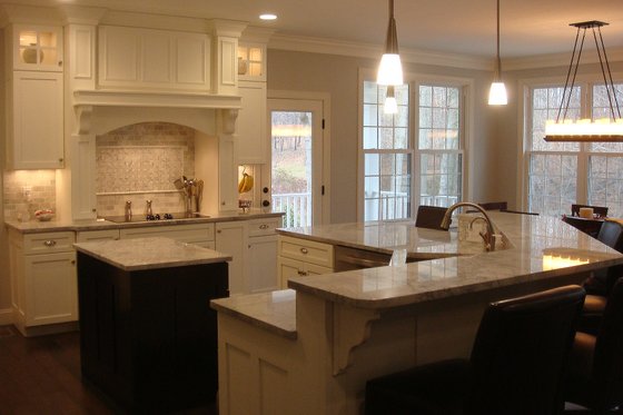 Interior - Kitchen for European House Plan #20-2128 - 3 bed, 2.5 bath