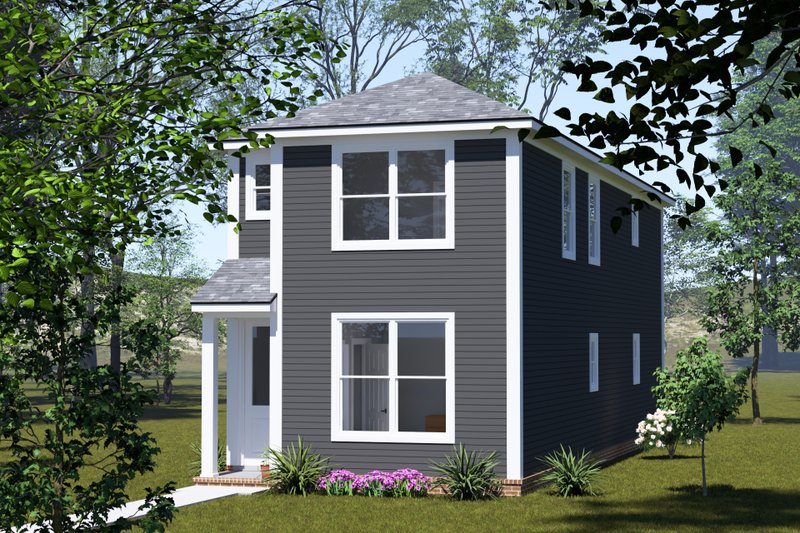 Architectural House Design - Exterior - Other Elevation 1 for Modern House Plan #513-2412 - 4 bed, 3 bath