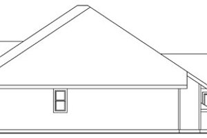 Exterior - Other Elevation 1 for Traditional House Plan #124-764 - 2 bed, 2 bath