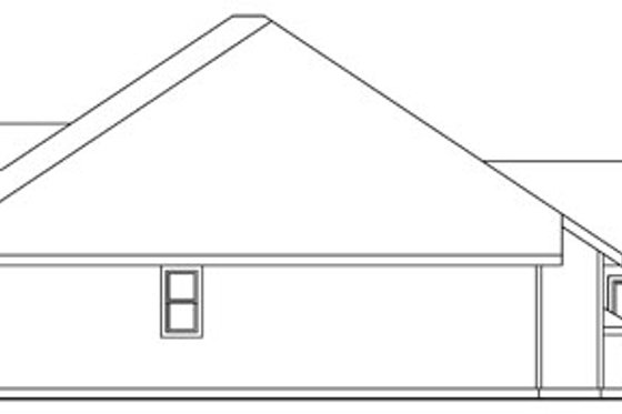 Exterior - Other Elevation 1 for Traditional House Plan #124-764 - 2 bed, 2 bath