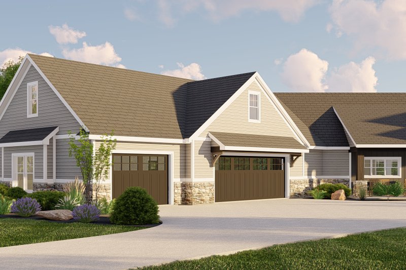 House Plan Design - Exterior - Other Elevation 3 for Ranch House Plan #1064-214 - 3 bed, 2.5 bath