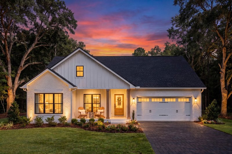 Dream House Plan - Exterior - Front Elevation 5 for Farmhouse House Plan #430-441 - 3 bed, 2 bath