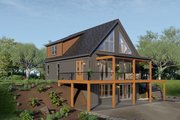 Country Style House Plan - 3 Beds 2.5 Baths 1800 Sq/Ft Plan #932-1301 