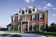 Colonial Style House Plan - 4 Beds 2.5 Baths 3834 Sq/Ft Plan #410-400 