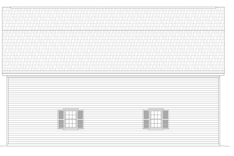 Dream House Plan - Exterior - Other Elevation 1 for Southern House Plan #932-86, 0 bath