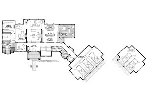 Floor Plan - Main Floor for Traditional House Plan #928-329 - 4 bed, 3.5 bath