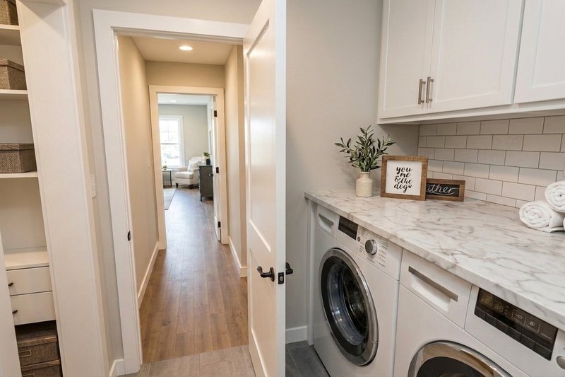Home Plan - Interior - Laundry for Farmhouse House Plan #51-1539 - 3 bed, 2.5 bath