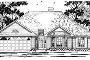 Traditional Exterior - Front Elevation Plan #42-239
