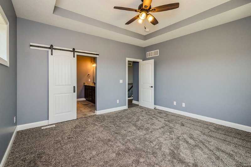 House Blueprint - Interior - Master Bedroom for Traditional House Plan #70-1550 - 4 bed, 3 bath