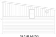 Southern Style House Plan - 1 Beds 1 Baths 505 Sq/Ft Plan #932-1004 