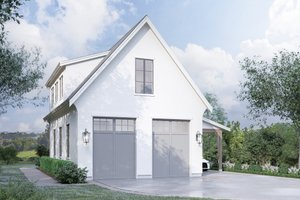 Home Plan - Farmhouse Exterior - Front Elevation Plan #1114-52